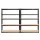 Giantz 2.4Mx1.8M Heavy-Duty Steel Garage Shelving Rack, 800kg Capacity, Adjustable MDF Shelves, Boltless Assembly