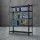 1.8m x 1.2m Giantz 5-Tier Garage Shelving Rack Heavy-Duty Steel Storage Unit 150kg per Shelf Adjustable & Boltless