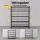 5 x 1.8M Giantz Heavy Duty Garage Shelving Rack, 5-Tier Adjustable Anti-Rust Steel, 150kg per Shelf, Black