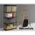 Giantz 1.5M Heavy-Duty Black Steel Garage Shelving Rack with Adjustable Beams, 750kg Capacity, Easy Assembly