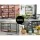 Giantz 1.5M Heavy-Duty Black Steel Garage Shelving Rack with Adjustable Beams, 750kg Capacity, Easy Assembly