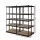Giantz 4x1.5M Garage Shelving Rack – Heavy-Duty Steel, Adjustable Beams, 750kg Capacity, Matte Black, Easy Assembly