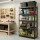 Giantz 1.6m Garage Shelving 5-Tier 1250kg Heavy-Duty Boltless Storage Rack with MDF Shelves Black