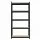 Giantz 1.6m Garage Shelving 5-Tier 1250kg Heavy-Duty Boltless Storage Rack with MDF Shelves Black