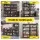 Giantz 5-Tier Garage Shelving 160cm Wide, 250kg per Shelf, MDF, Black