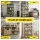 Giantz 5-Tier Garage Shelving Unit 1250kg Capacity Adjustable Boltless Rack Yellow