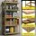 Giantz 5-Tier Garage Shelving Unit 1250kg Capacity Adjustable Boltless Rack Yellow