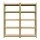 Giantz 2-Rack Garage Shelving 160cm 250kg MDF Storage System Yellow