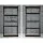 Giantz 1.8M Heavy-Duty Garage Shelving Rack – Adjustable Steel Storage Shelve, 200kg/Tier, 5 Tiers, Matte Black