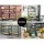 Giantz 1.8M Heavy-Duty Garage Shelving Rack – Adjustable Steel Storage Shelve, 200kg/Tier, 5 Tiers, Matte Black