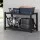 Giantz 1.5m x 0.9m Steel Warehouse Shelving Garage Storage Rack, 200kg Per Shelf, Adjustable, Black, 2-Tier