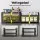 Giantz 2x Garage Shelving Rack 0.9M Heavy Duty Steel, 200kg Per Shelf, Adjustable Workbench Storage, Black