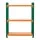 Giantz 1.2m x 1.5m Heavy Duty Garage Shelving Rack, 3 Tier, Industrial Steel, 200kg Per Shelf, Adjustable, Green