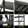 Giantz 2M x 1.8M Heavy Duty Steel Garage Shelving Rack, 4-Tier Warehouse Storage, 200kg per Shelf, Black