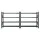 Giantz 4M x 1.8M Steel Garage Shelving Rack, Heavy Duty 200kg Per Shelf, Adjustable, Black, Set of 2 Units