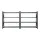 Giantz 4Mx2M Heavy Duty Garage Shelving Warehouse Rack Black, Steel, 200kg per Shelf, Adjustable, Rust-Resistant