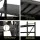 Giantz 4Mx2M Heavy Duty Garage Shelving Warehouse Rack Black, Steel, 200kg per Shelf, Adjustable, Rust-Resistant