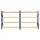 Giantz 4Mx2M Heavy Duty Garage Shelving Rack, Industrial Steel, 200kg per Shelf, Adjustable, Orange, Set of 2