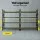 Giantz 4M x 2.4M Heavy Duty Garage Shelving Rack, Black Steel, 200kg Per Shelf, Adjustable, Z-Braced, 2 Pack