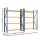 Giantz 4Mx2.4M Heavy Duty Steel Garage Shelving Rack, 200kg Per Shelf, Adjustable, Rust-Resistant, 4 Tier