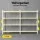 Giantz 3m x 2m Heavy Duty Garage Shelving Rack, Industrial Steel, 200kg Per Shelf, Adjustable, Black, 4 Tiers