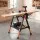 Giantz Portable Folding Worktable 454kg Heavy Duty Adjustable 60–91.5cm Steel MDF Workbench 70x65cm