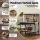 Giantz 120cm Workbench with Pegboard Ultra-Wide Drawer Black Q195 Steel Frame 20 Hooks Smooth Glide Rails