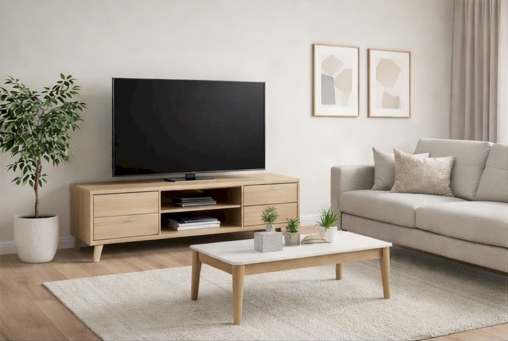 Contemporary living room interior design